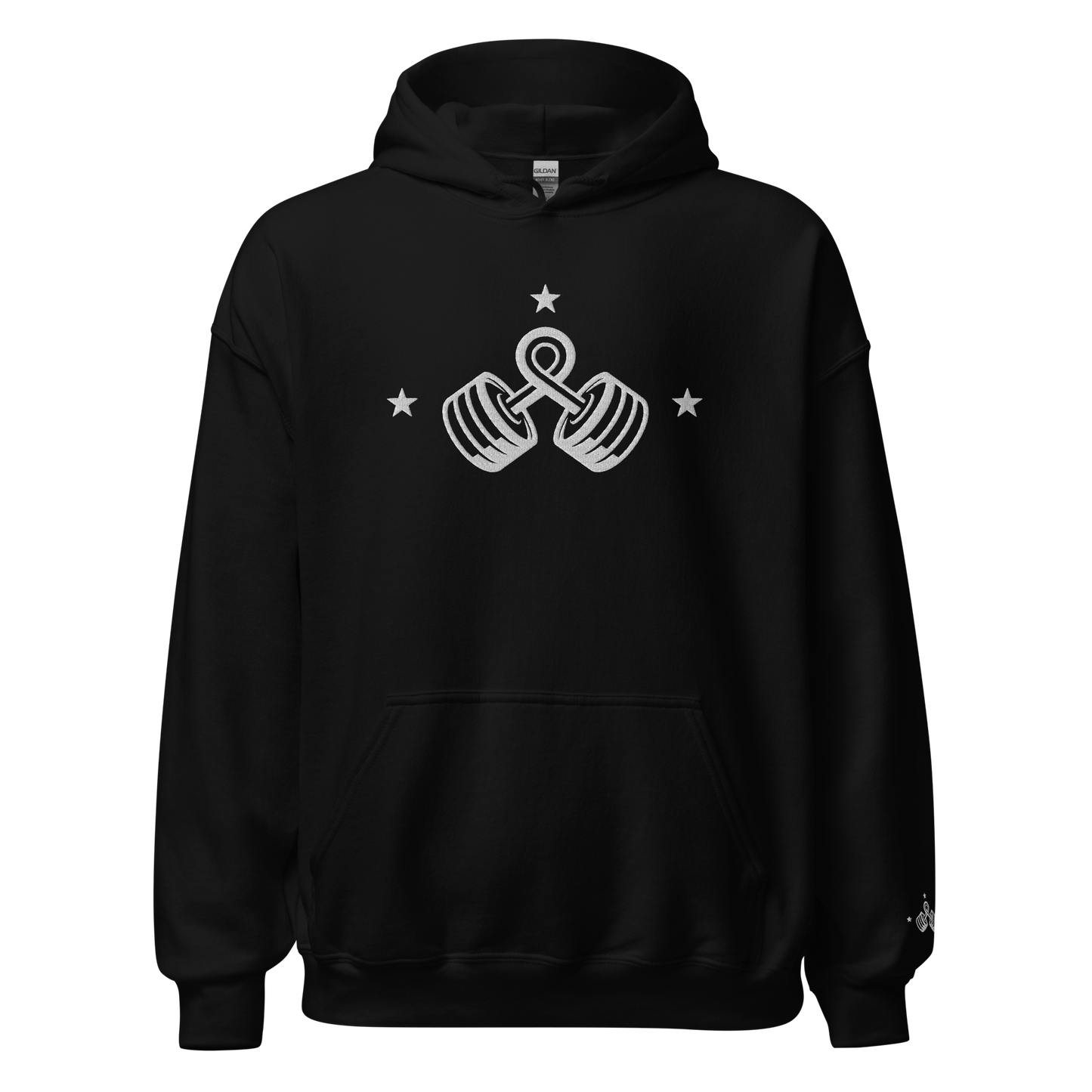 Hustle Hard Embroidered Hoodie