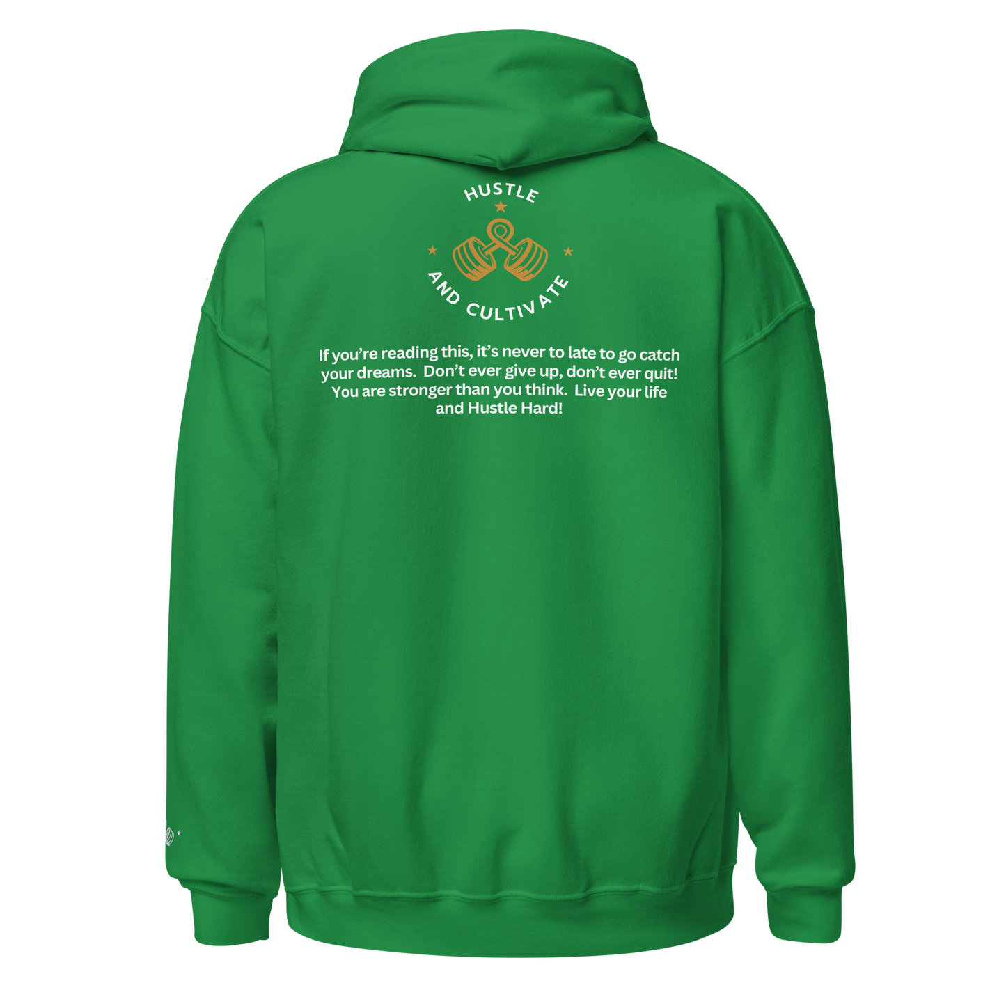 Hustle Hard Embroidered Hoodie