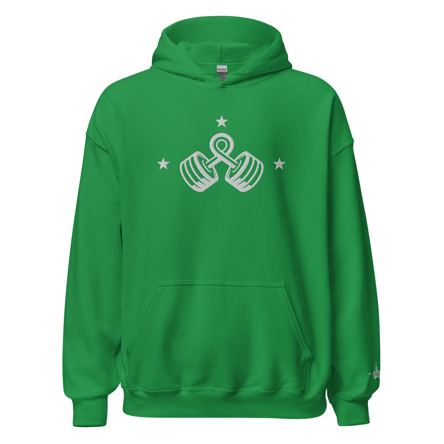 Hustle Hard Embroidered Hoodie