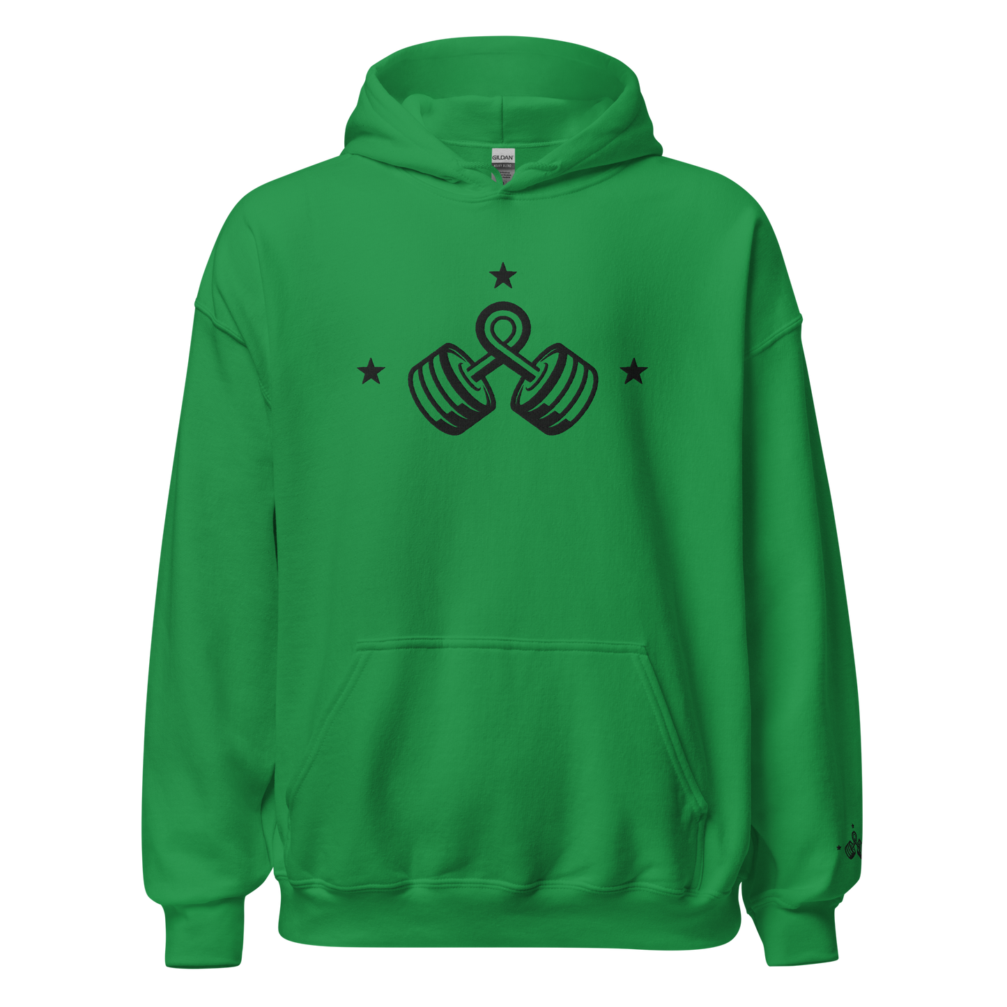 Hustle Hard Embroidered Hoodie