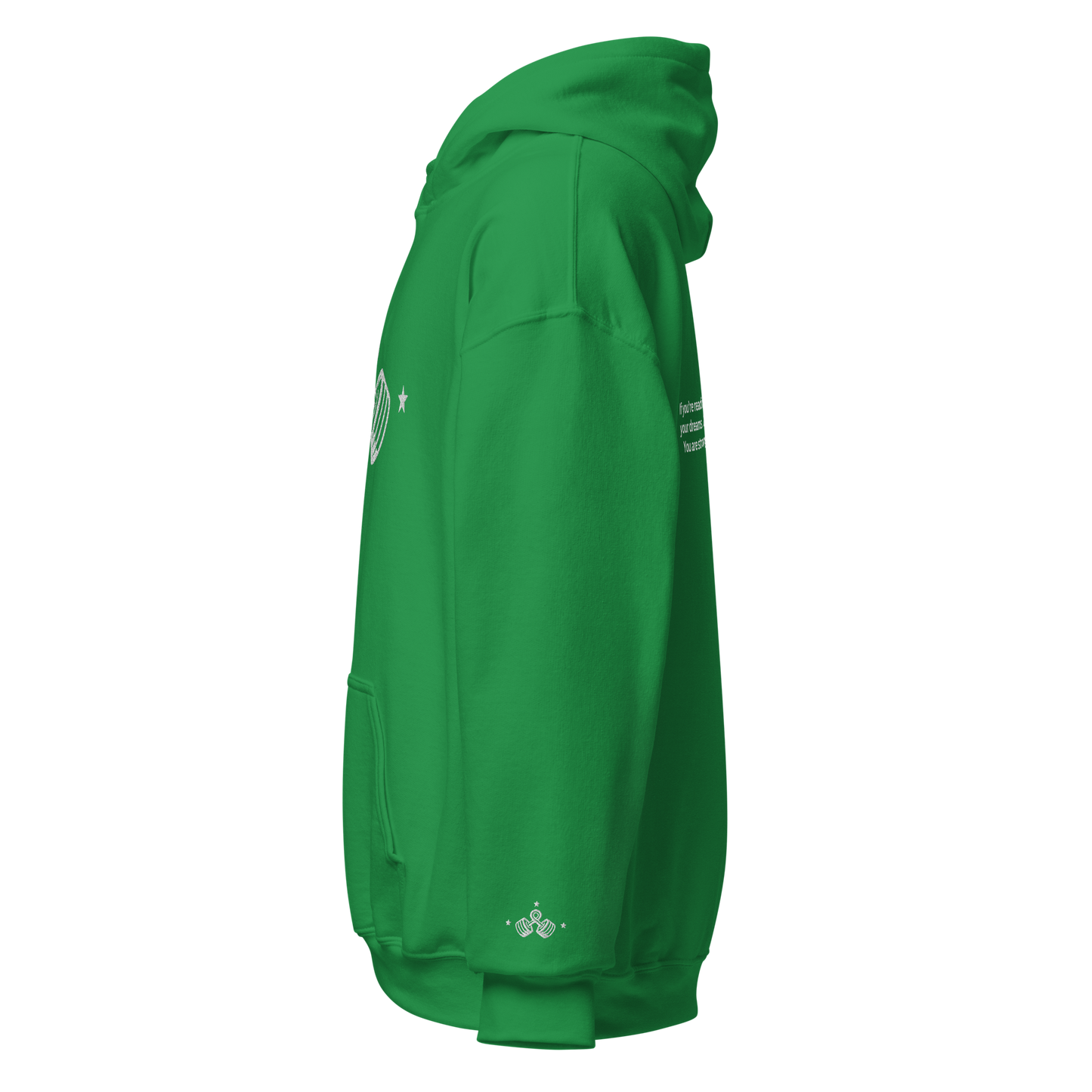 Hustle Hard Embroidered Hoodie
