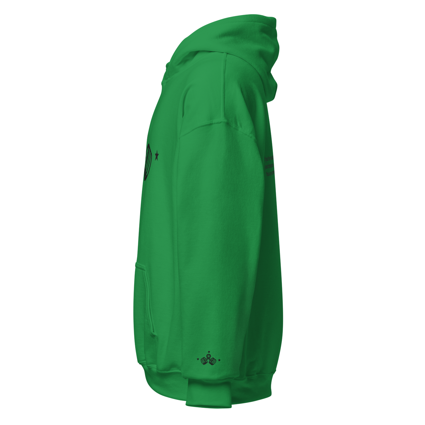 Hustle Hard Embroidered Hoodie