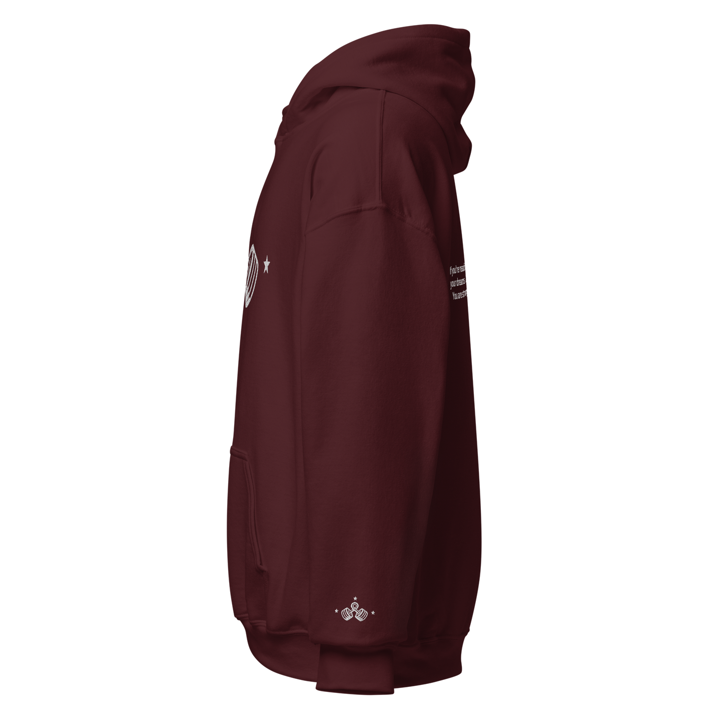 Hustle Hard Embroidered Hoodie