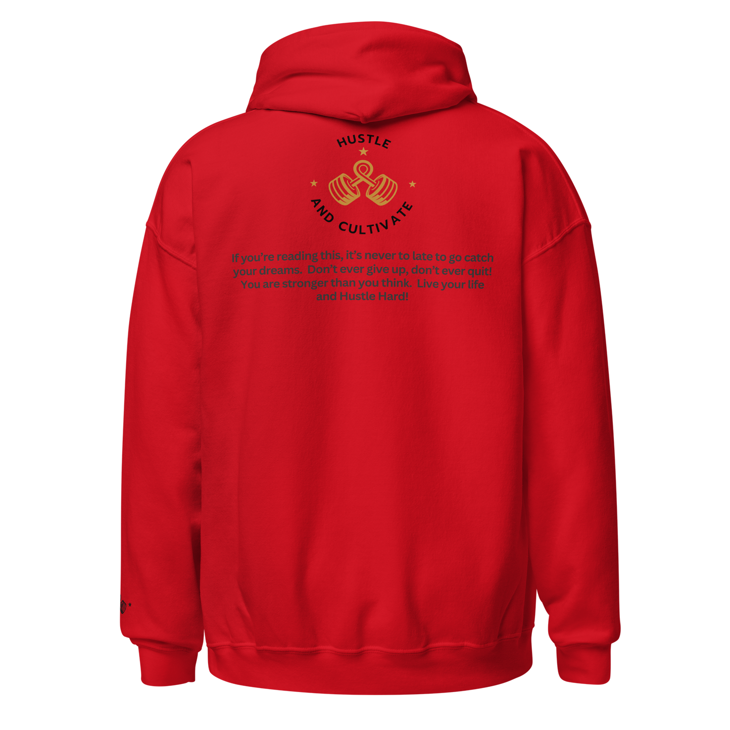 Hustle Hard Embroidered Hoodie