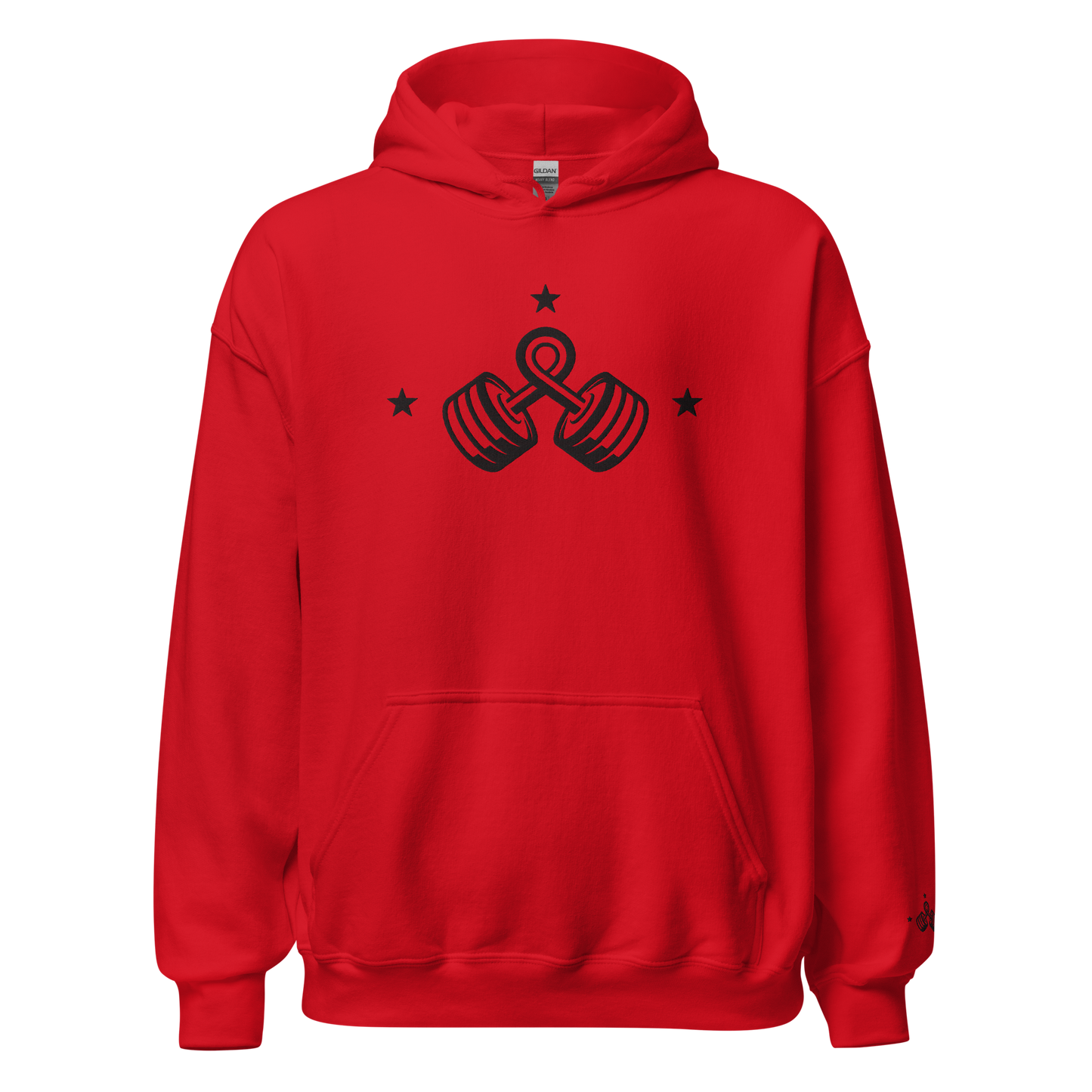 Hustle Hard Embroidered Hoodie
