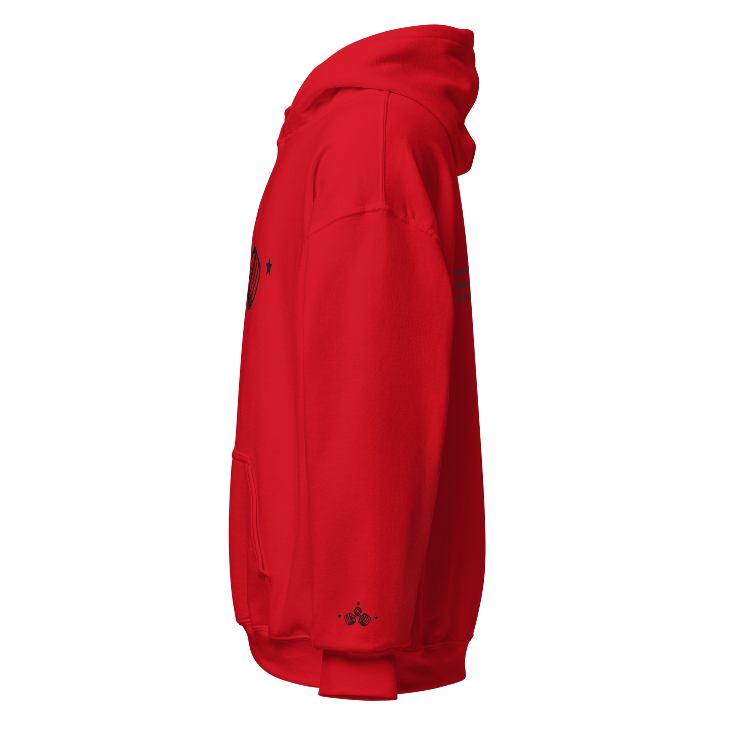 Hustle Hard Embroidered Hoodie