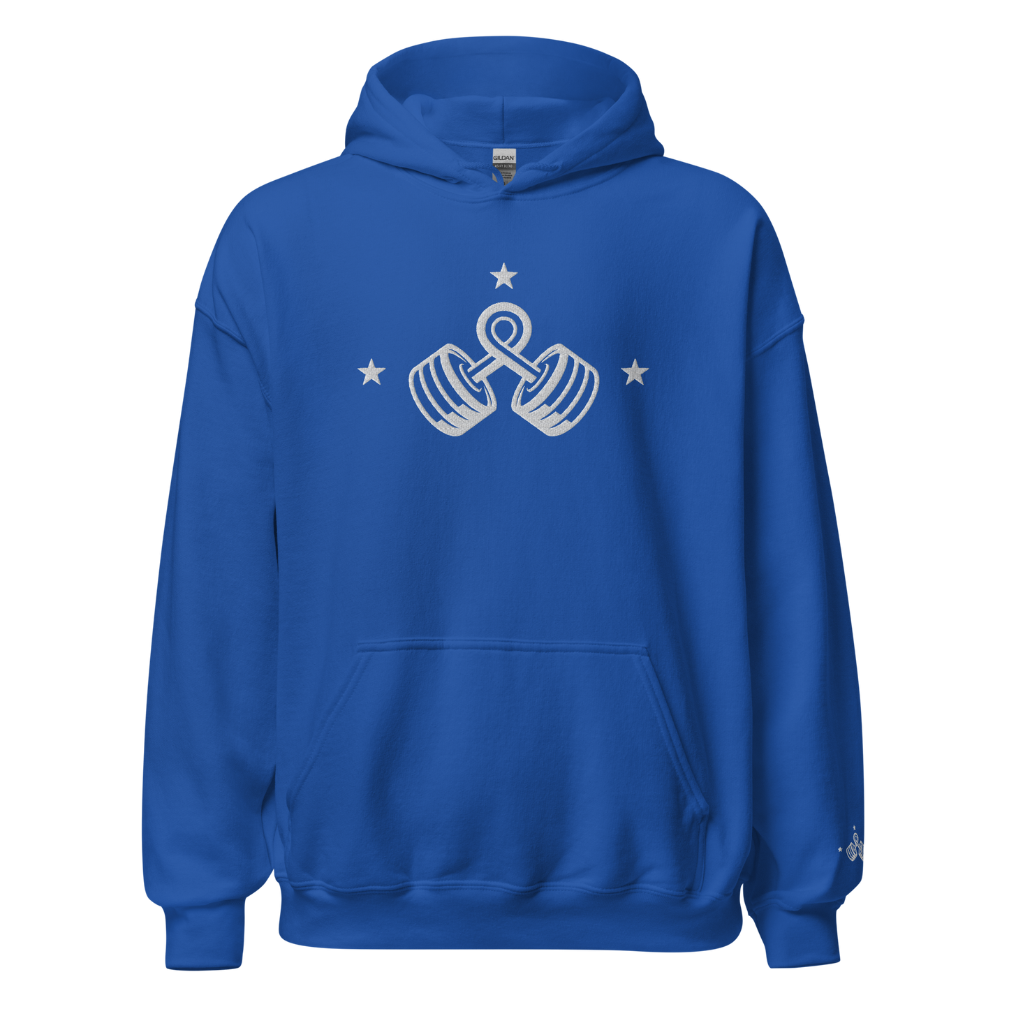 Hustle Hard Embroidered Hoodie