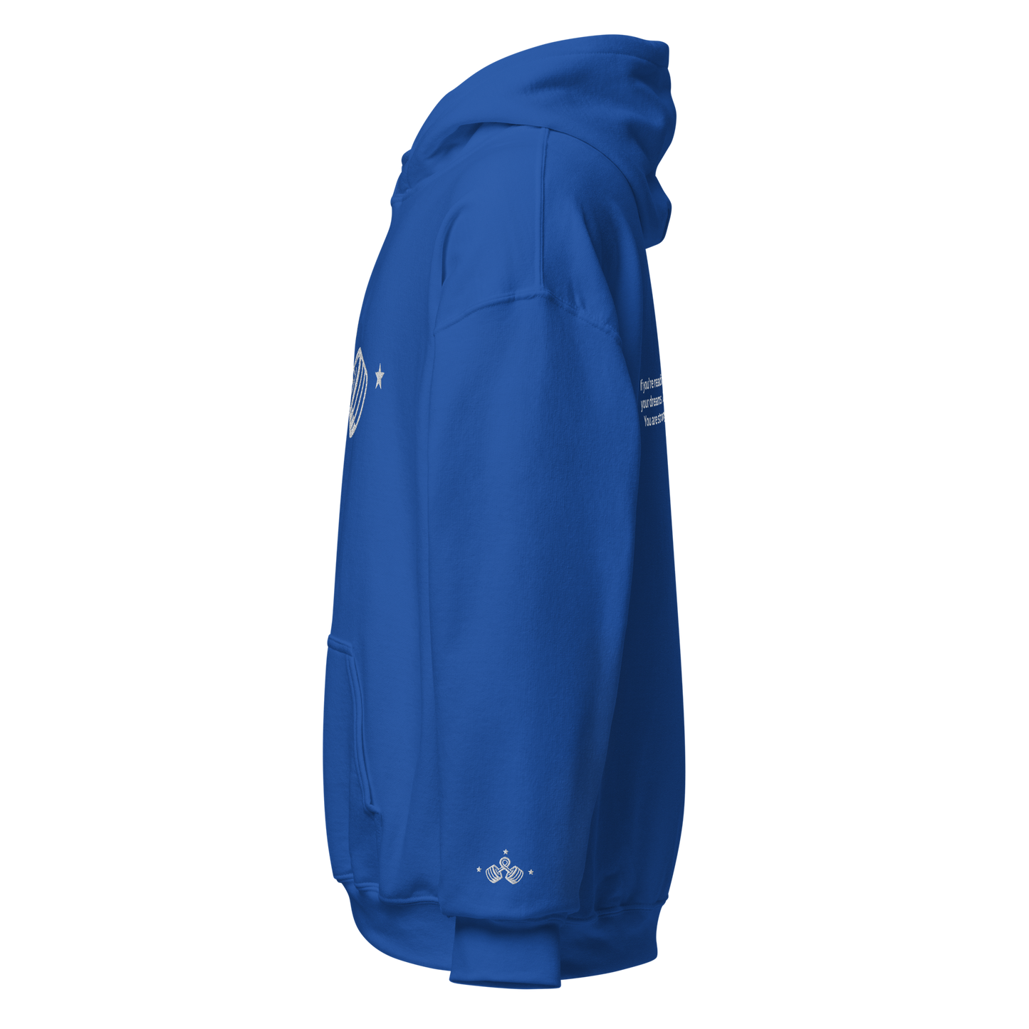 Hustle Hard Embroidered Hoodie