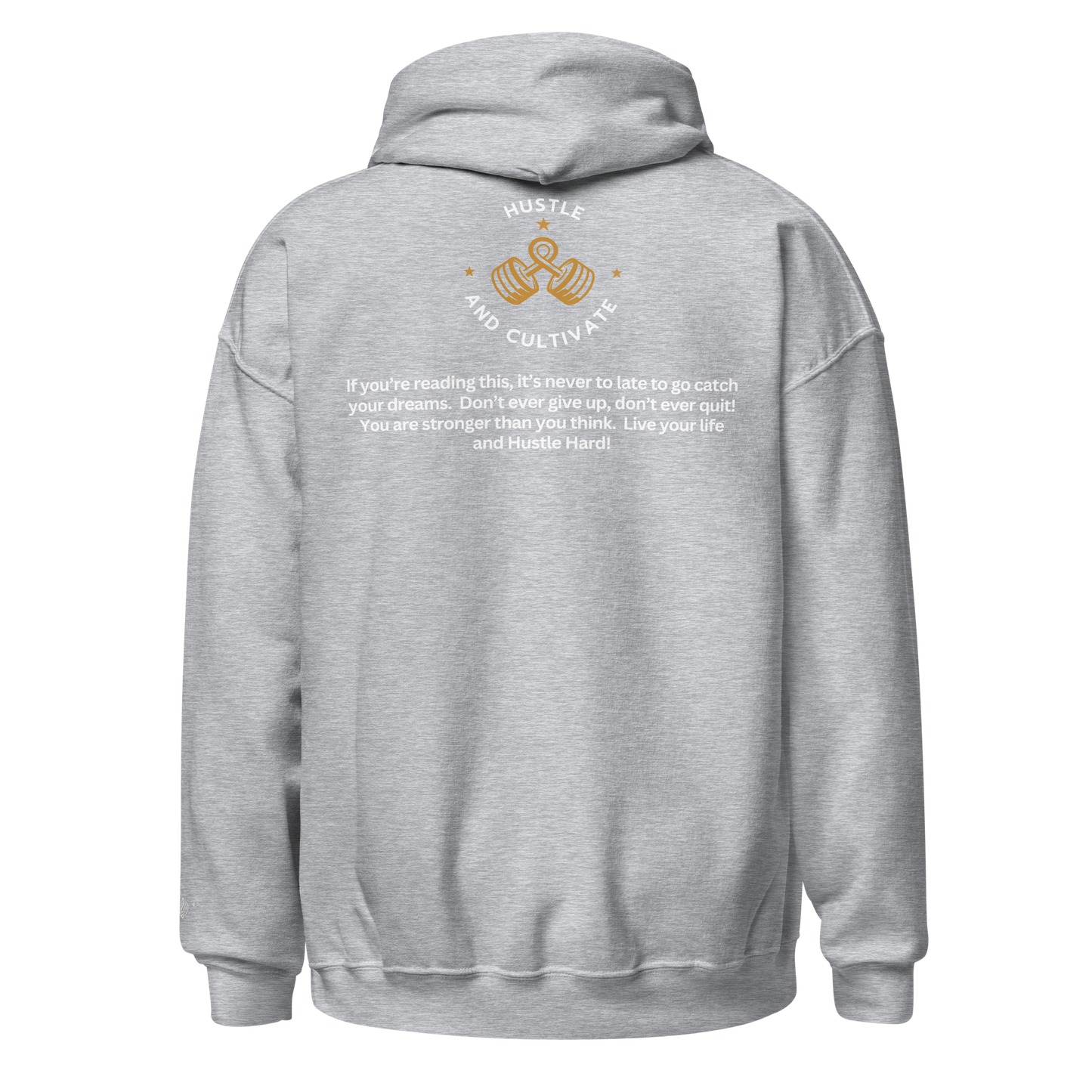 Hustle Hard Embroidered Hoodie