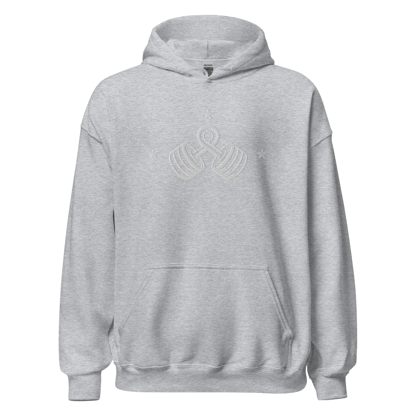 Hustle Hard Embroidered Hoodie