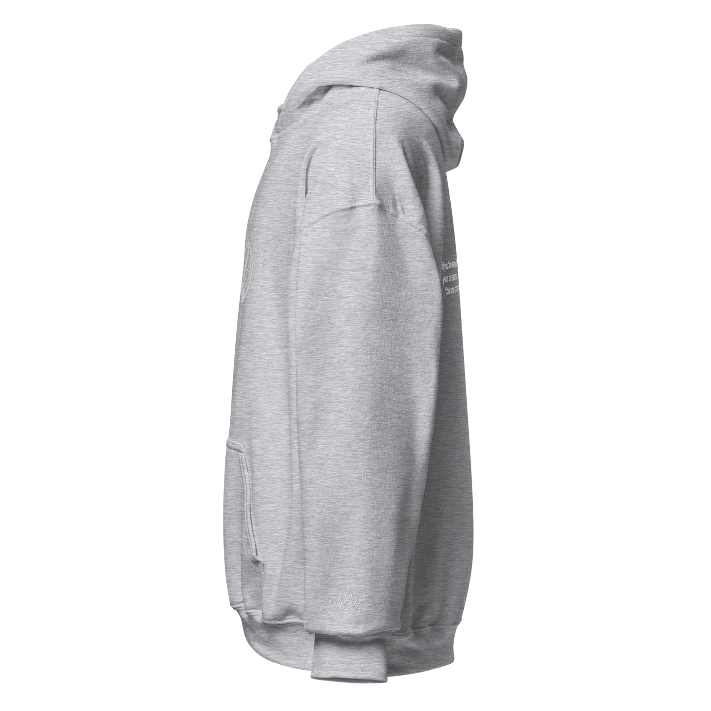 Hustle Hard Embroidered Hoodie