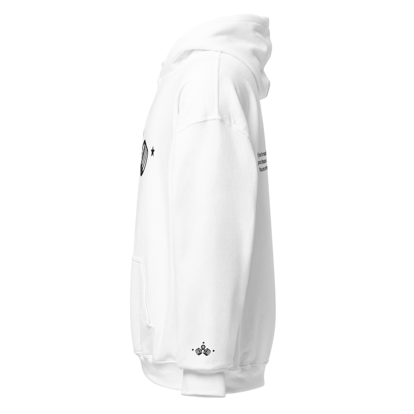 Hustle Hard Embroidered Hoodie