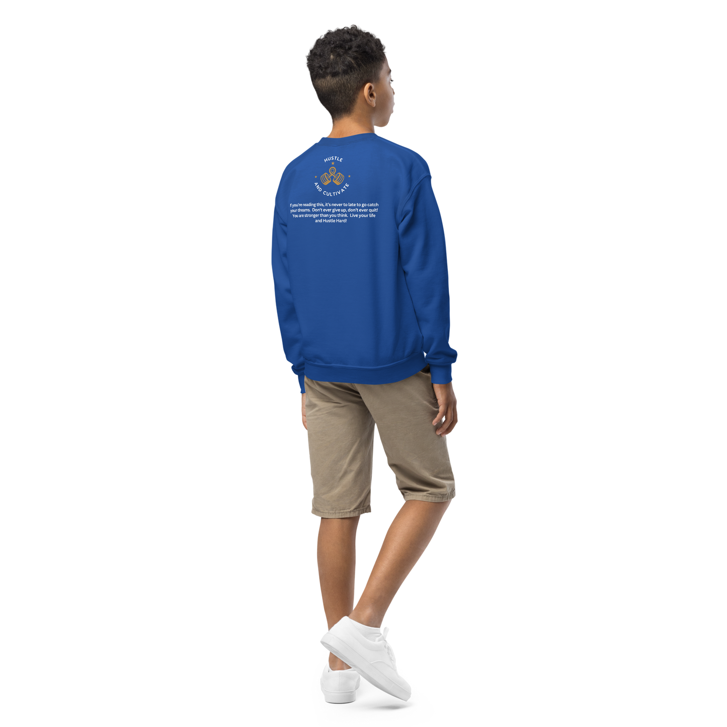 Hustle Hard Youth Sweatshirt