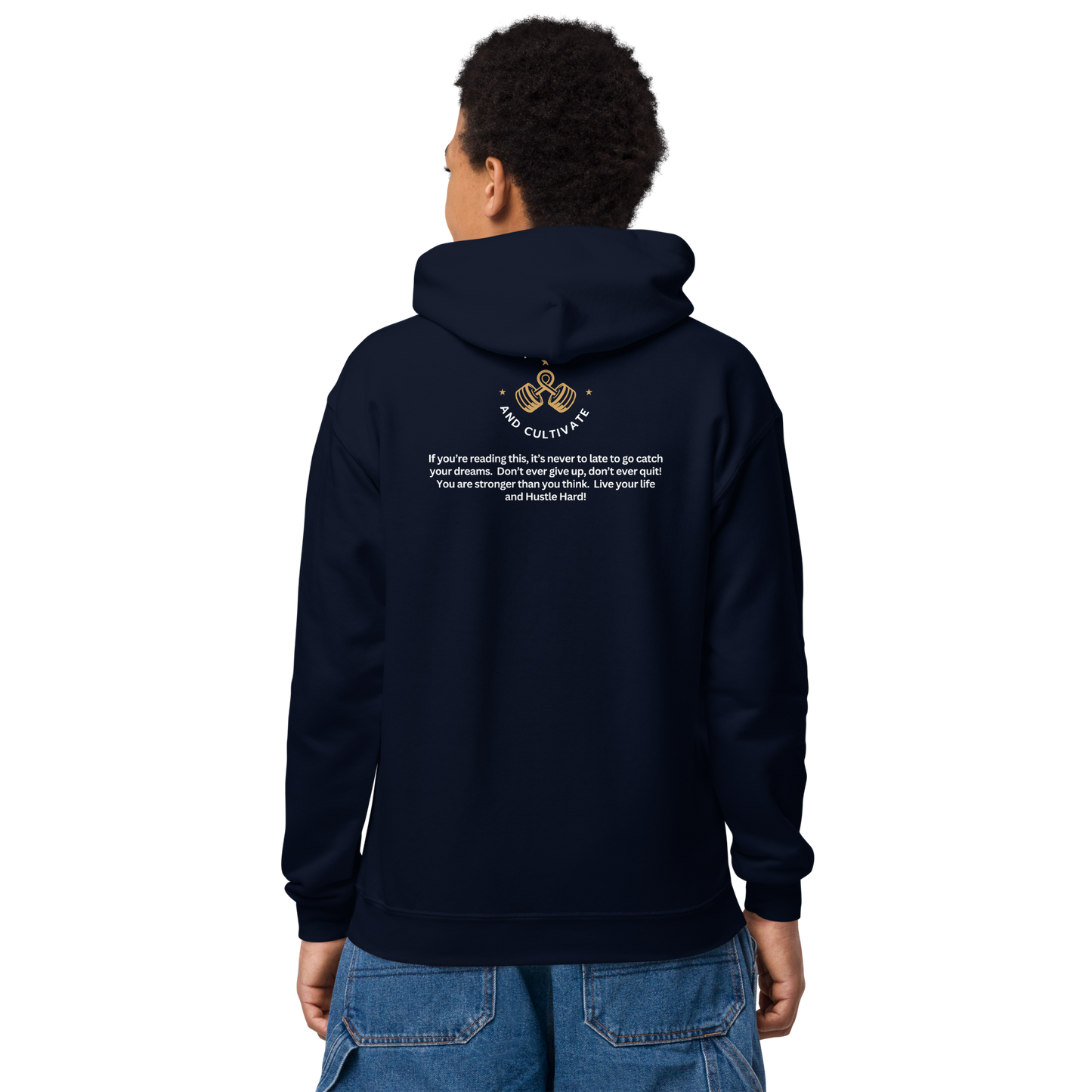 Hustle Hard Youth Hoodie