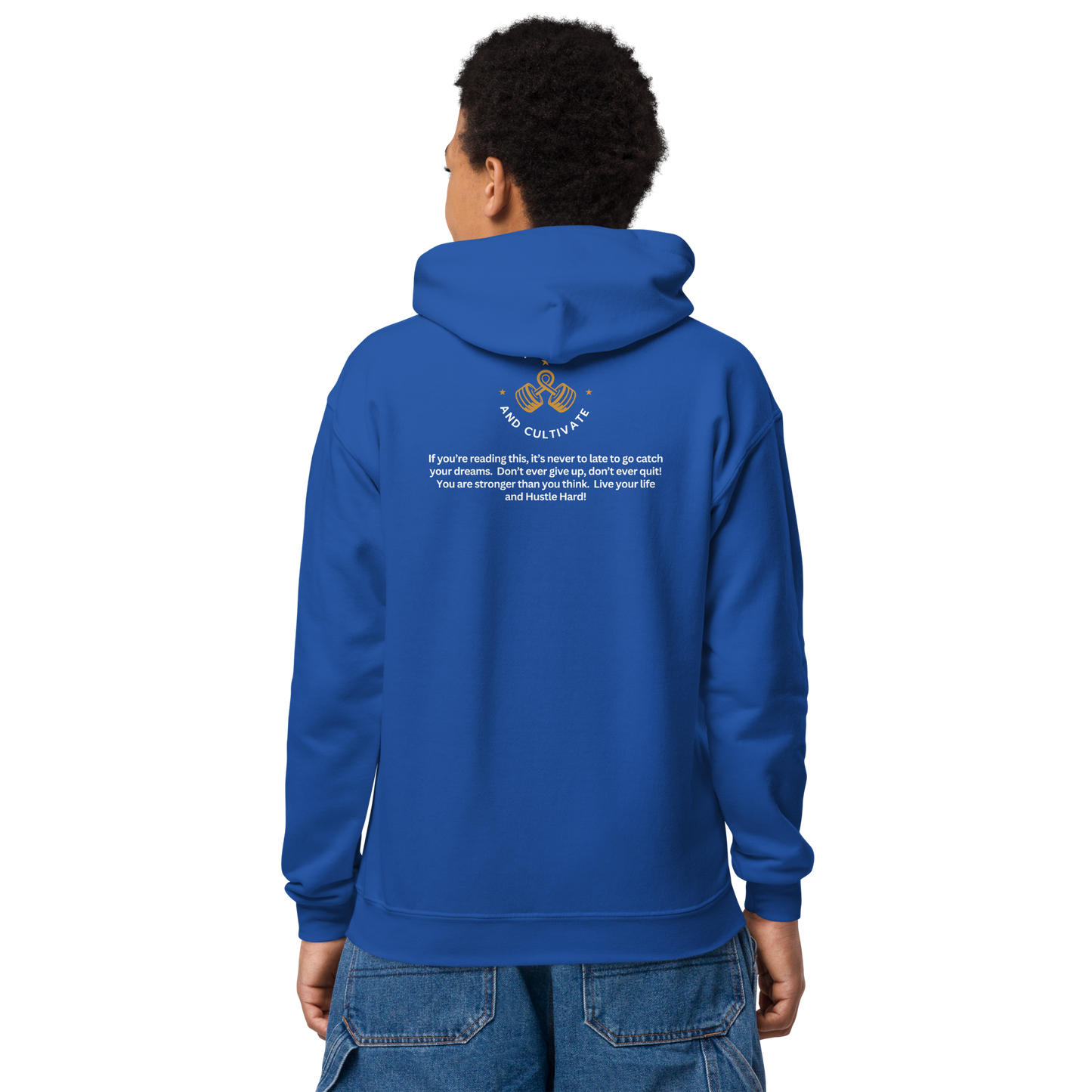 Hustle Hard Youth Hoodie