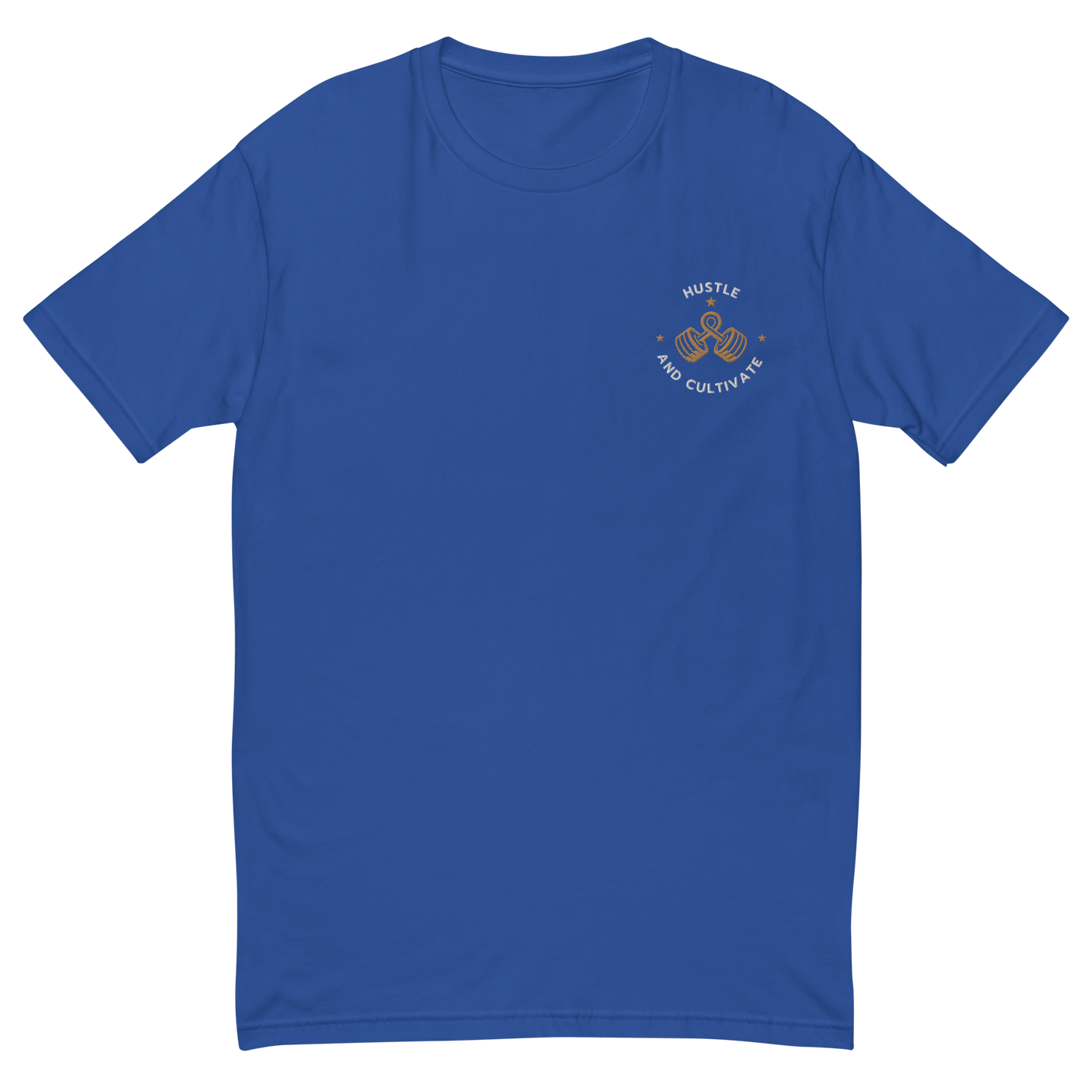 Hustle Embroidered T