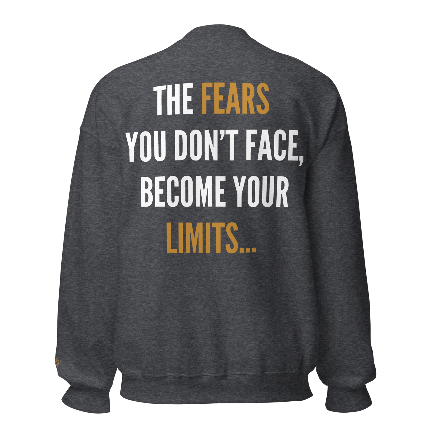 Face Your Fears Embroidered Sweatshirt