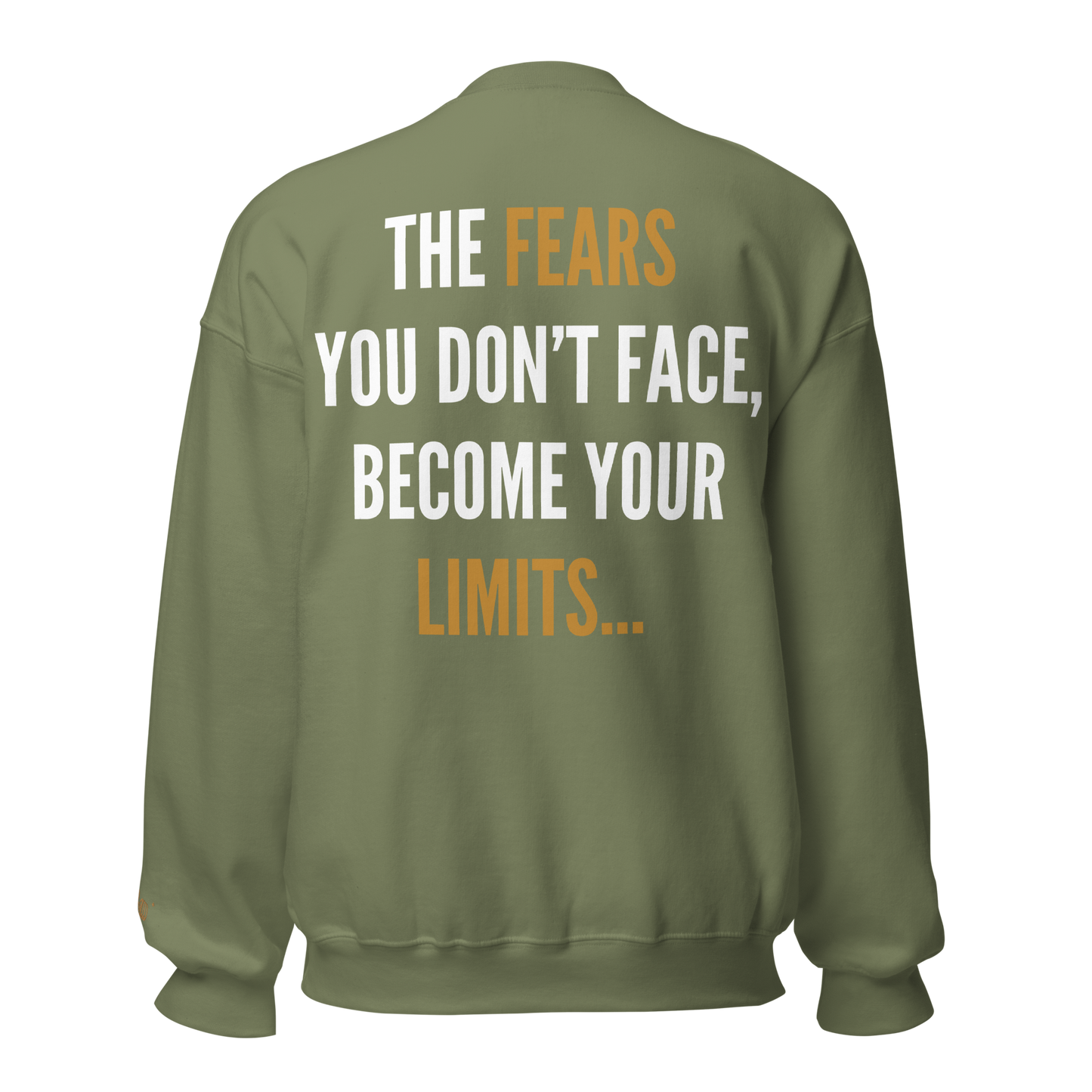 Face Your Fears Embroidered Sweatshirt