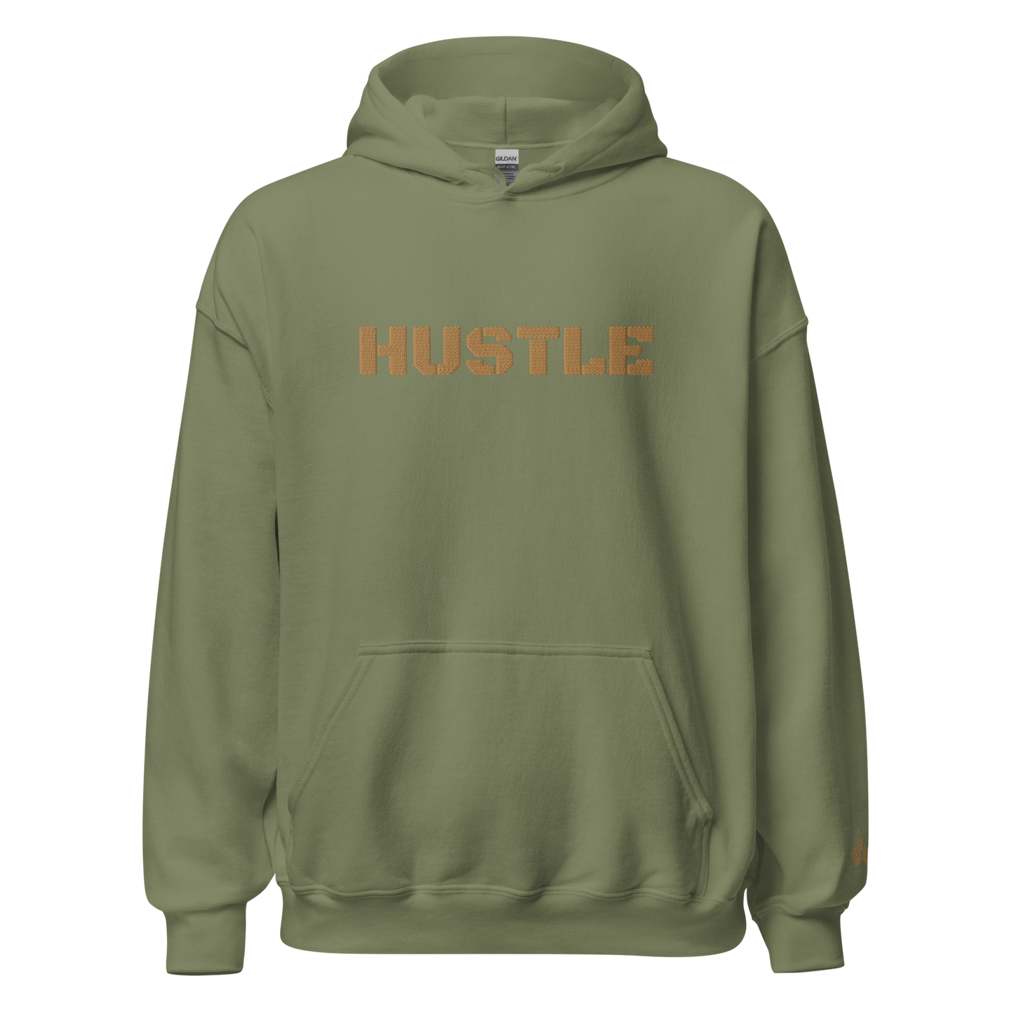 Hustle Embroidered Hoodie