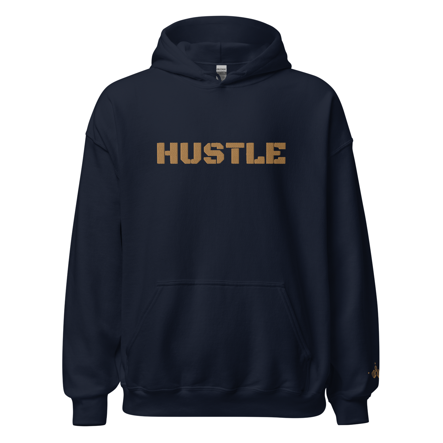 Hustle Embroidered Hoodie