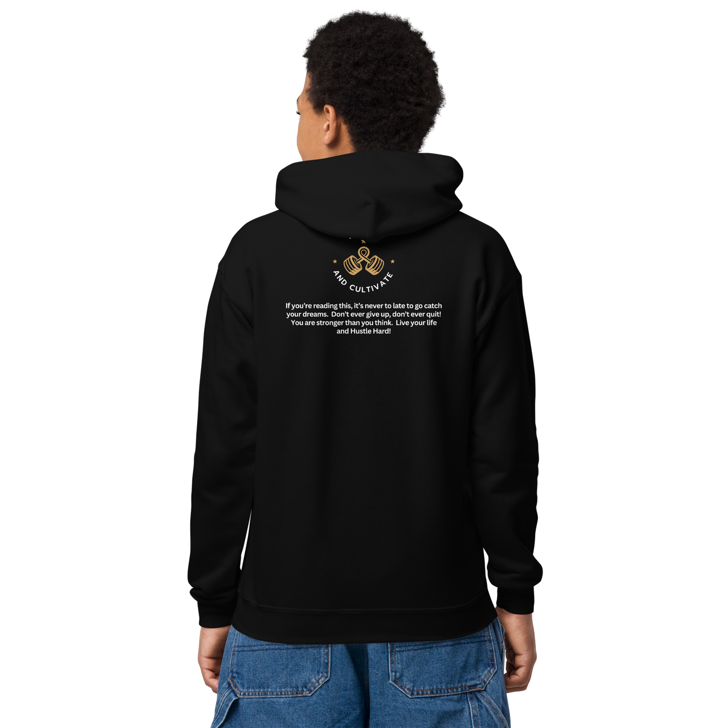 Hustle Hard Youth Hoodie