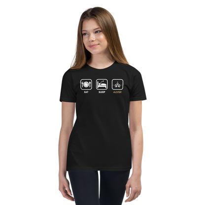 Eat, Sleep, Hustle Youth T
