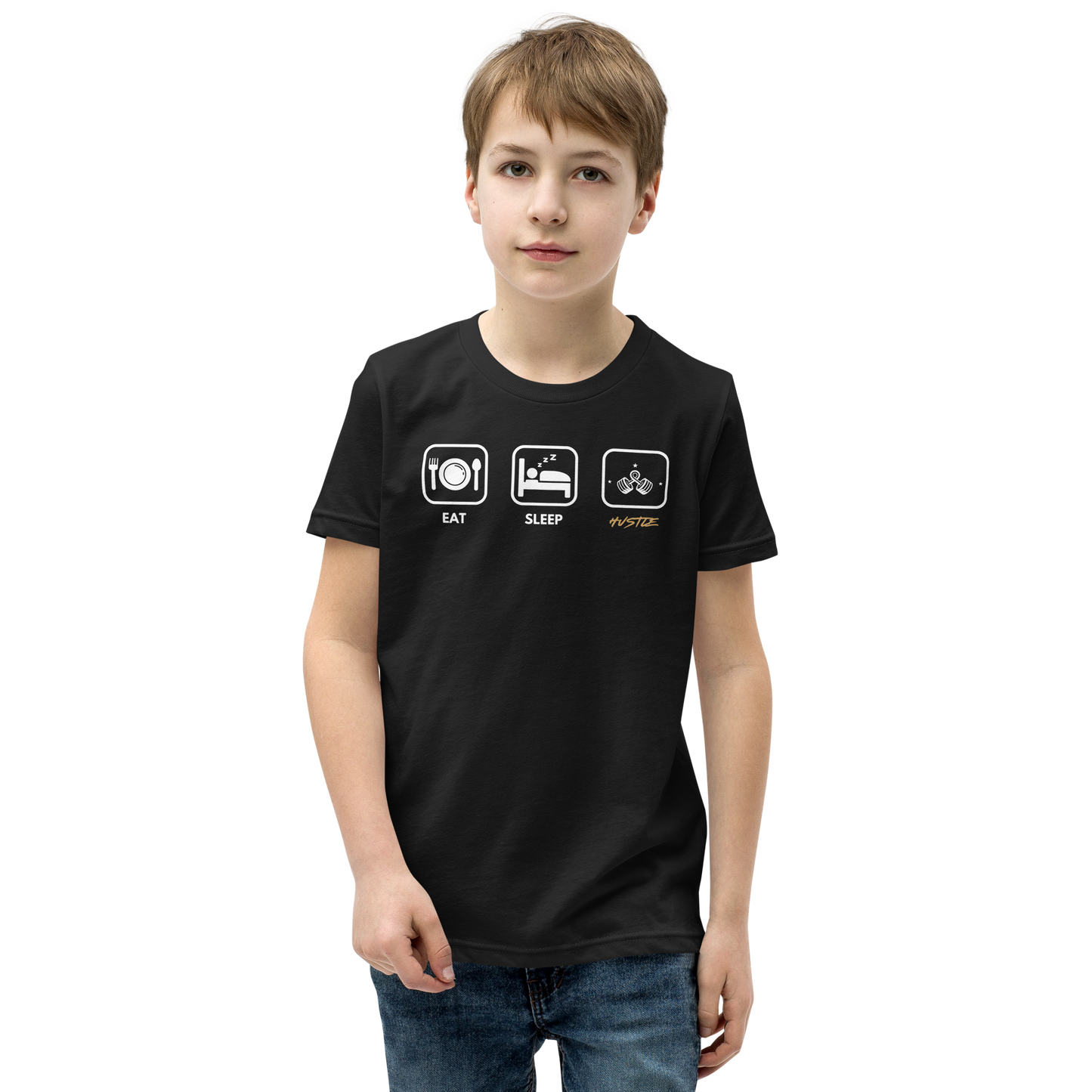 Eat, Sleep, Hustle Youth T