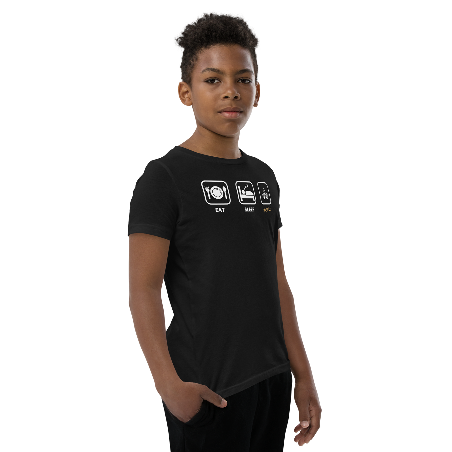 Eat, Sleep, Hustle Youth T