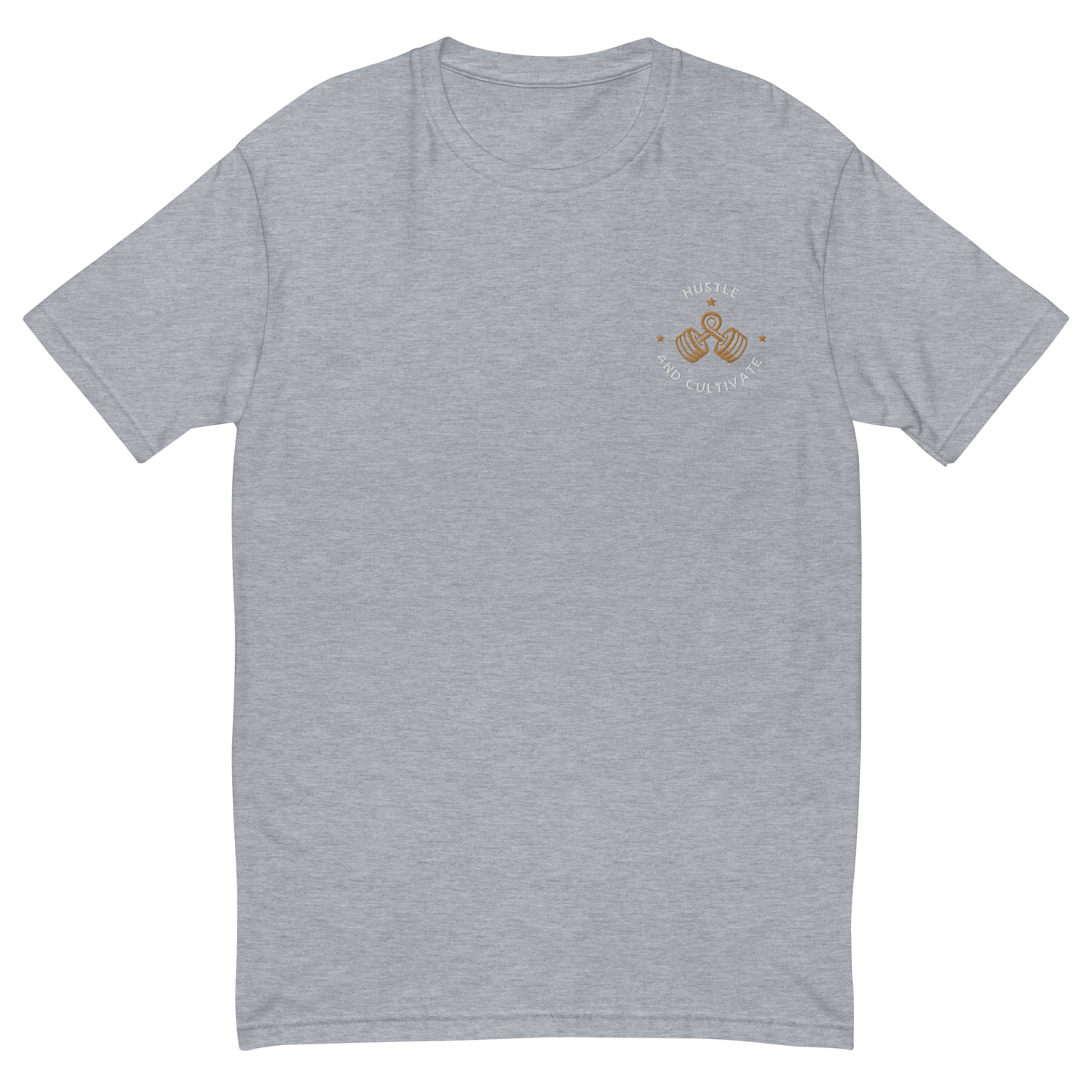 Hustle Embroidered T